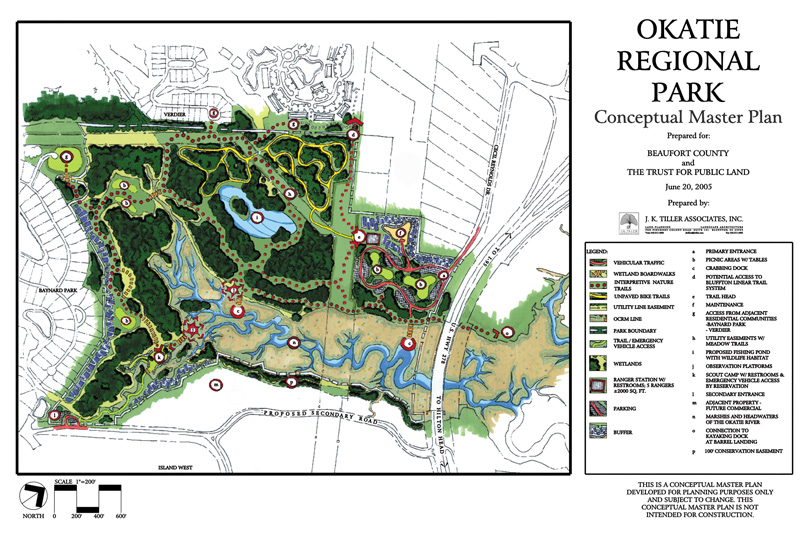 Okatie Regional Park Plan